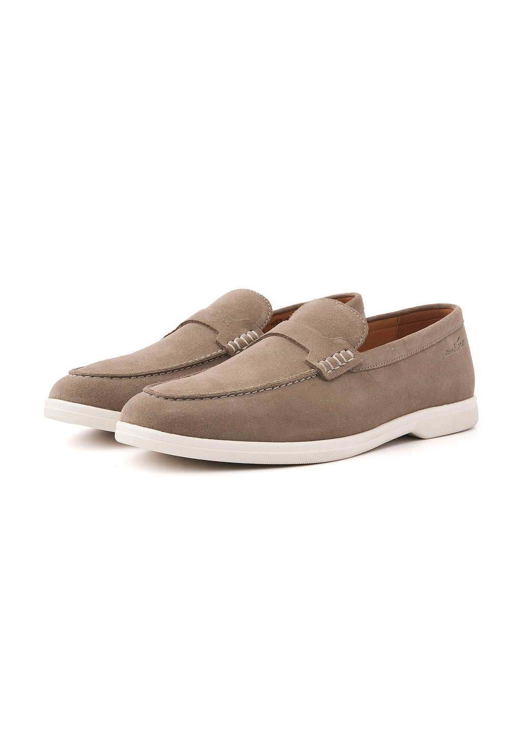 Zand beige suède Riva loafer