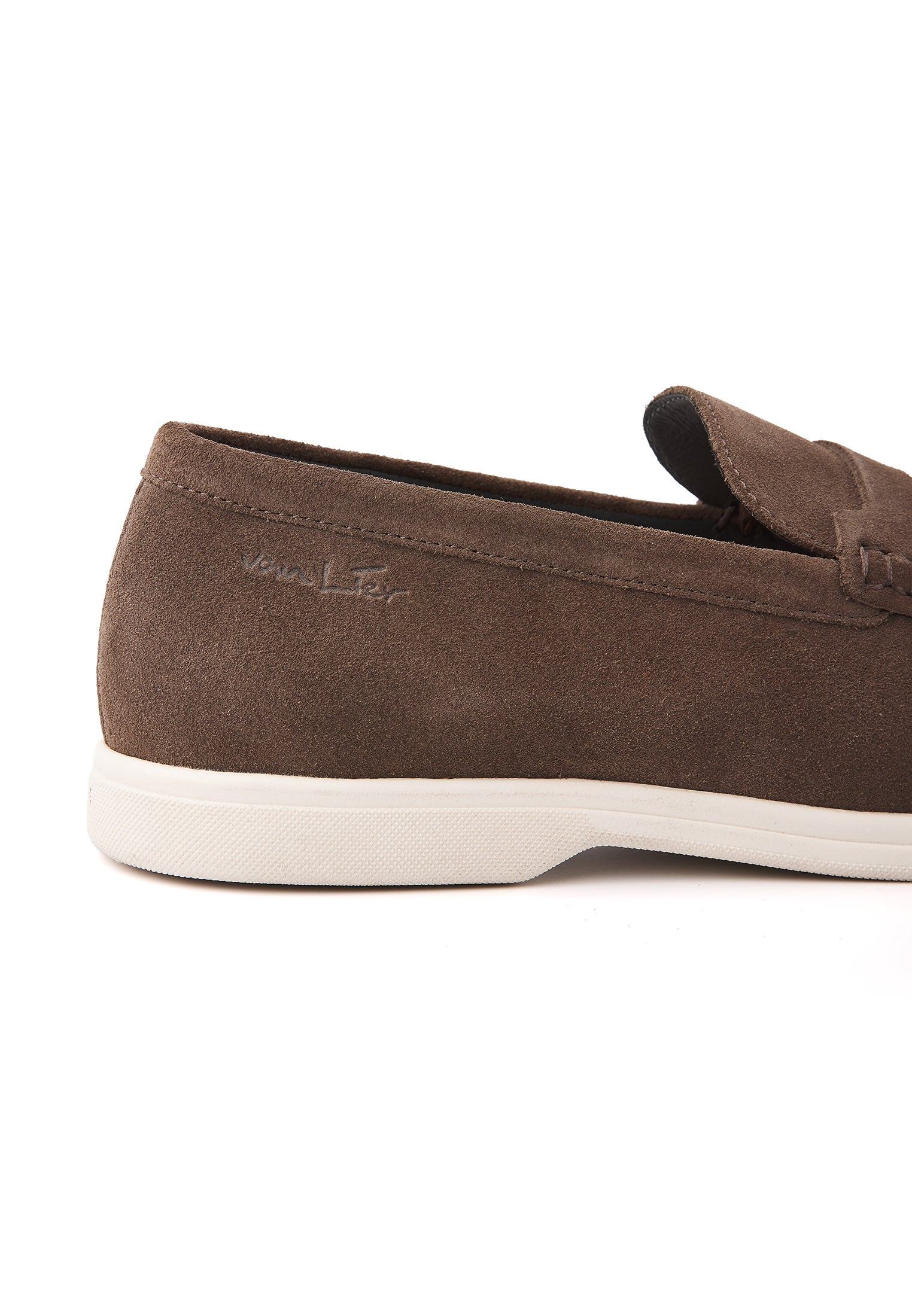 Taupe suède Riva loafer