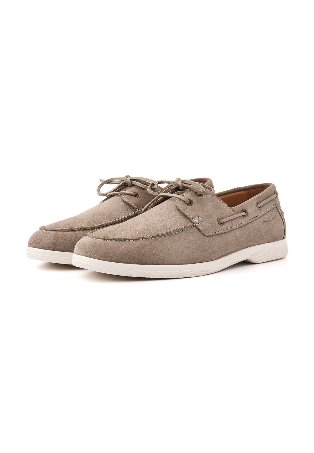 Zand beige suède Riva bootschoen