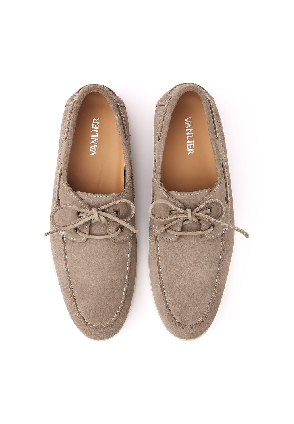 Zand beige suède Riva bootschoen