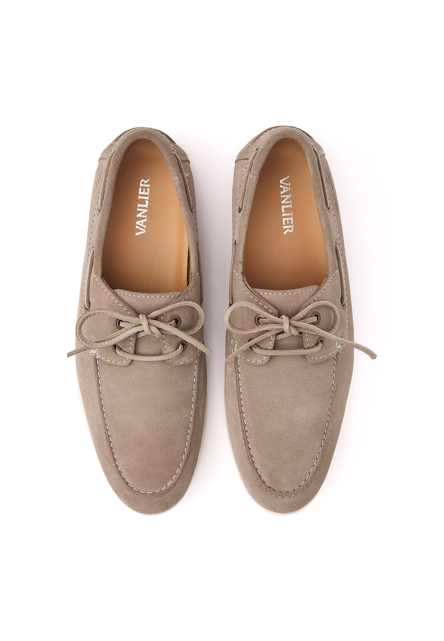 Zand beige suède Riva bootschoen