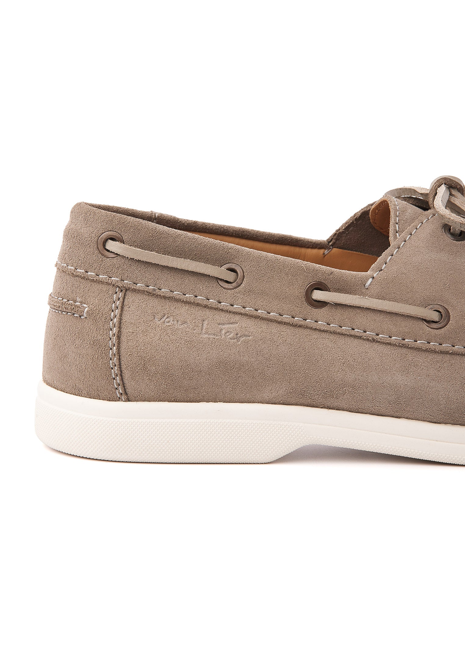 Zand beige suède Riva bootschoen