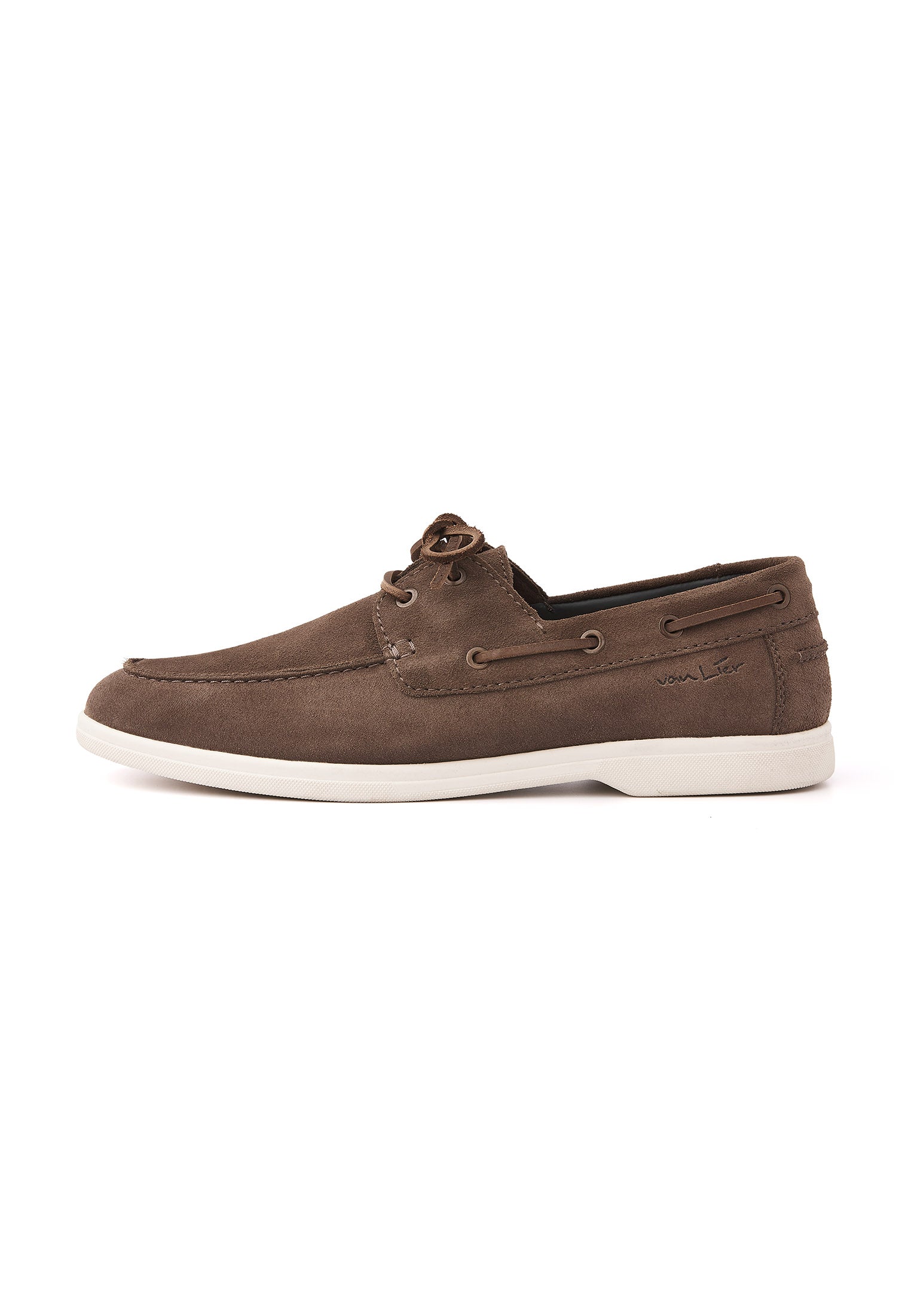 Taupe suède Riva bootschoen