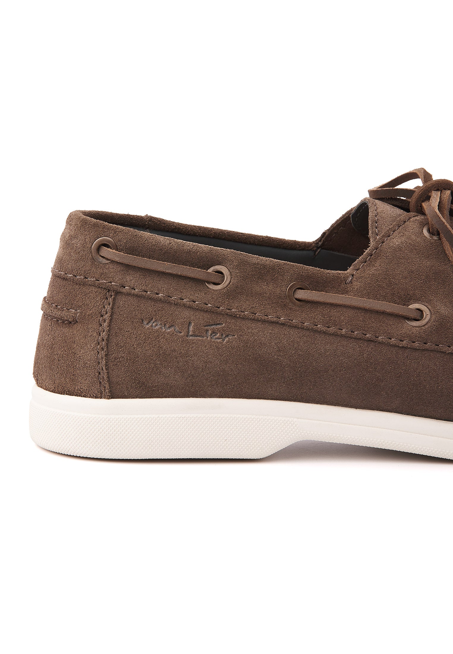Taupe suède Riva bootschoen