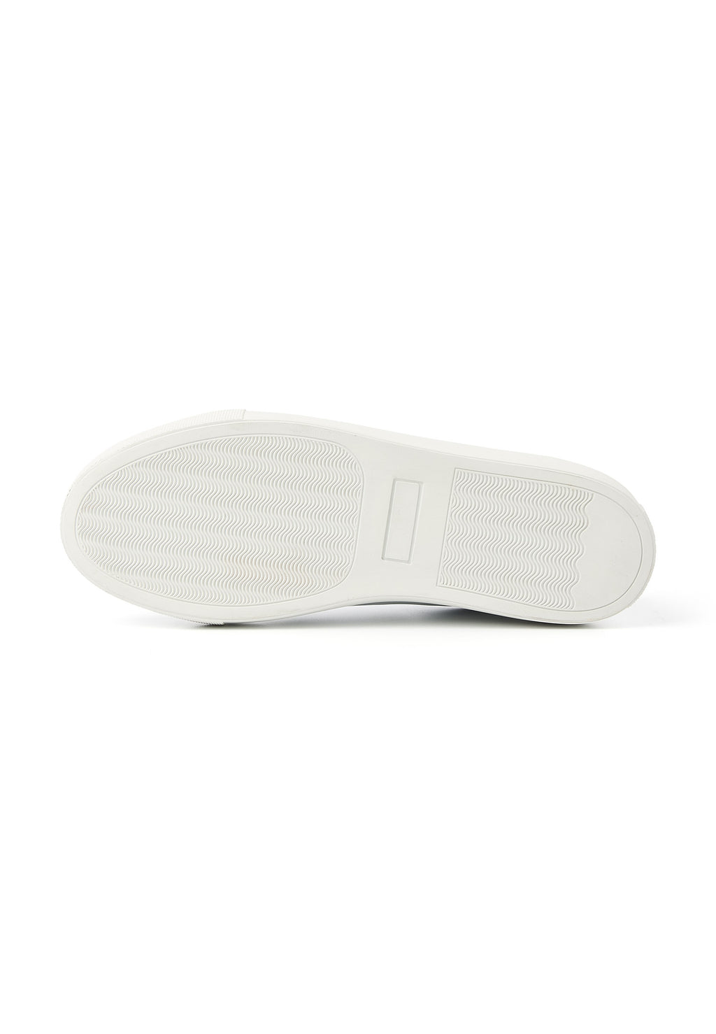 Wit gladleren Ace sneaker