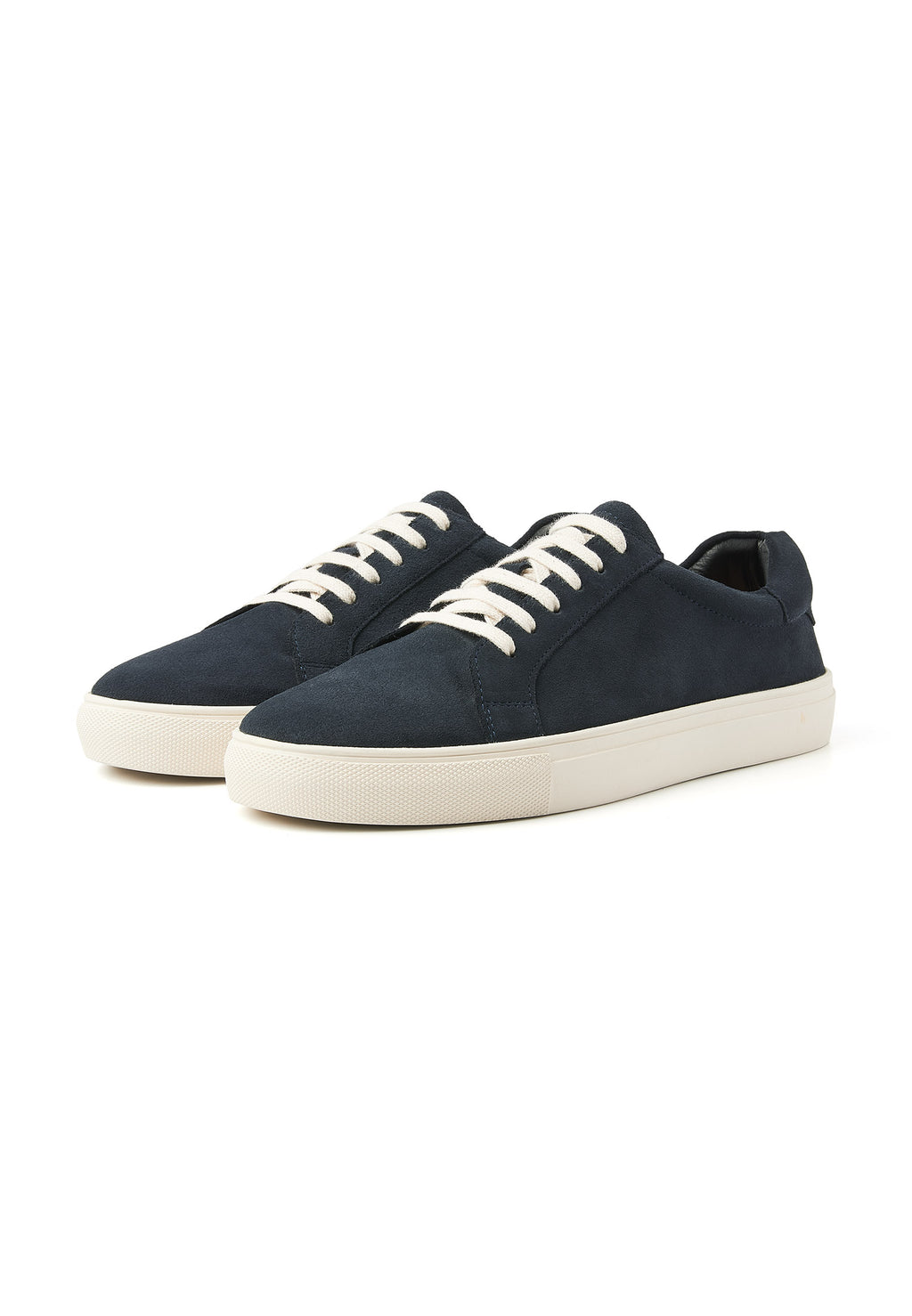 Navy blauw suède Ace sneaker
