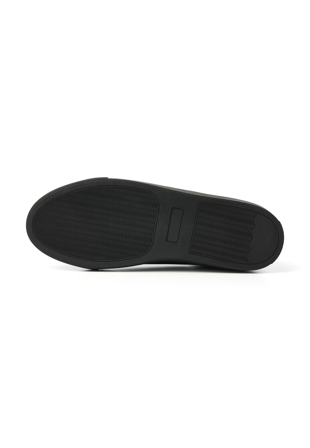 Zwart gladleren Ace sneaker