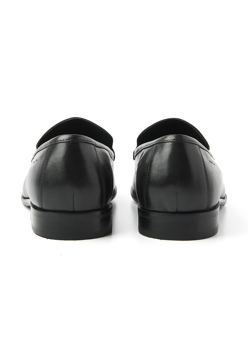 Zwart gladleren Rhodes loafer