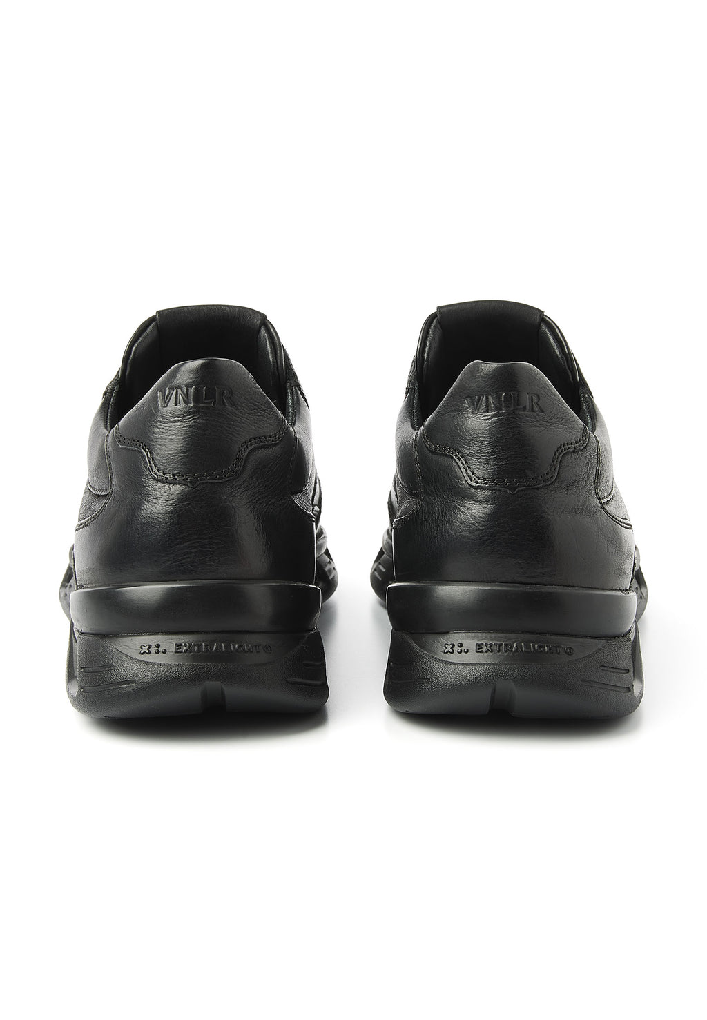 Zwart gladleren Orlando sneaker 'Shiny black'