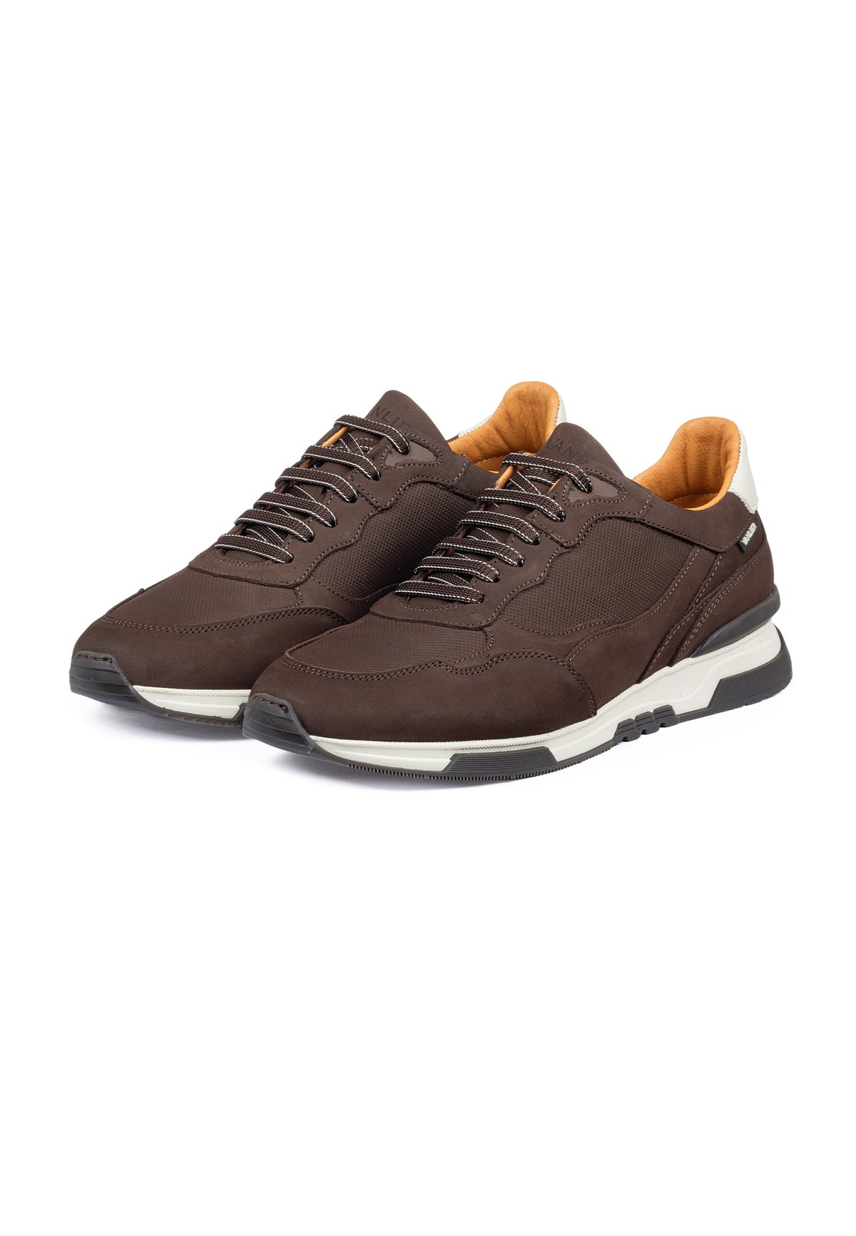 Bruin nubuck Romeo sneaker