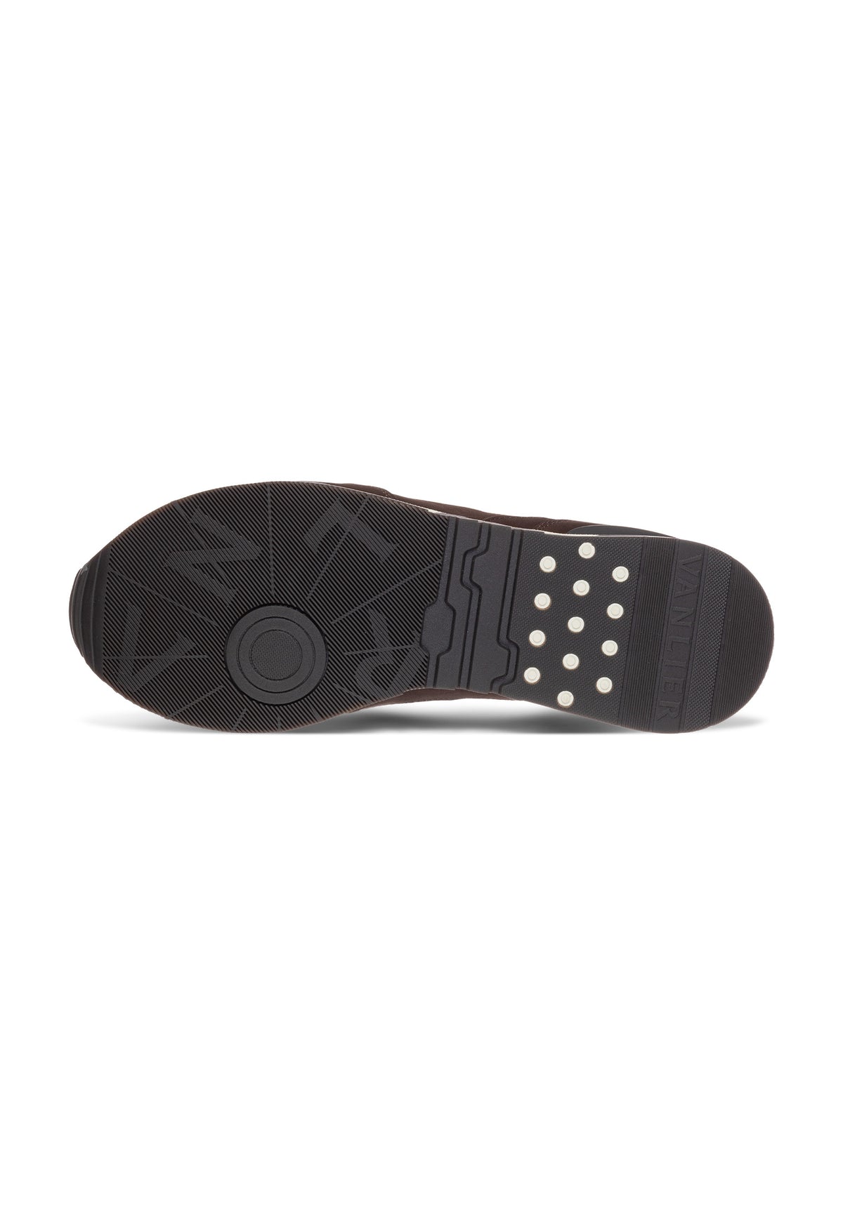 Bruin nubuck Romeo sneaker