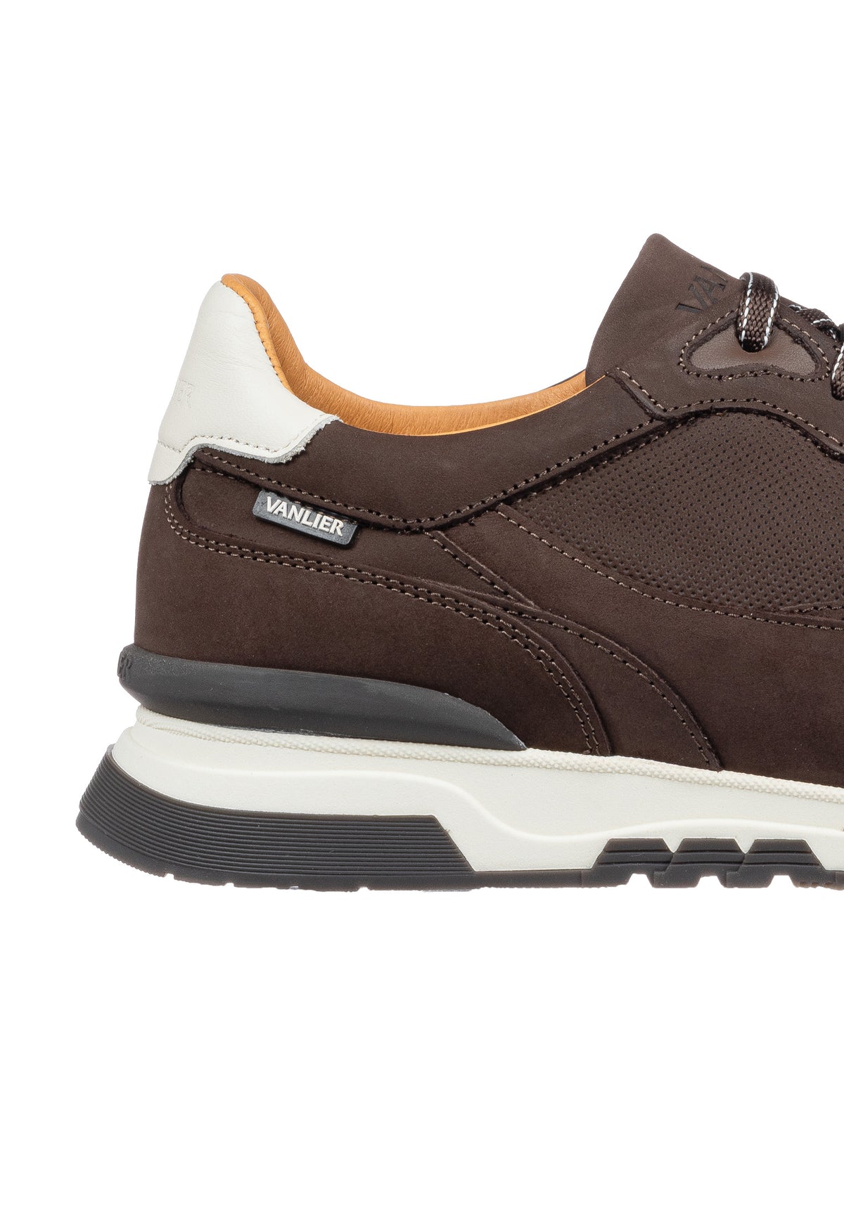 Bruin nubuck Romeo sneaker