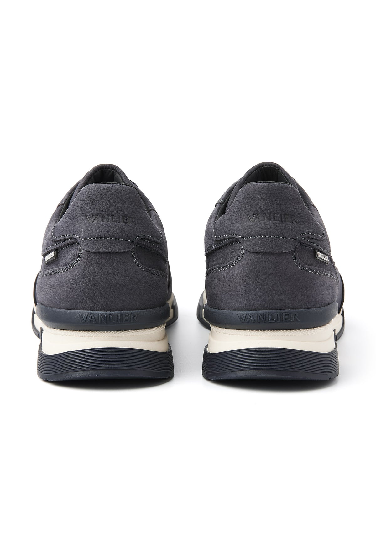 Navy blauw nubuck Romeo sneaker