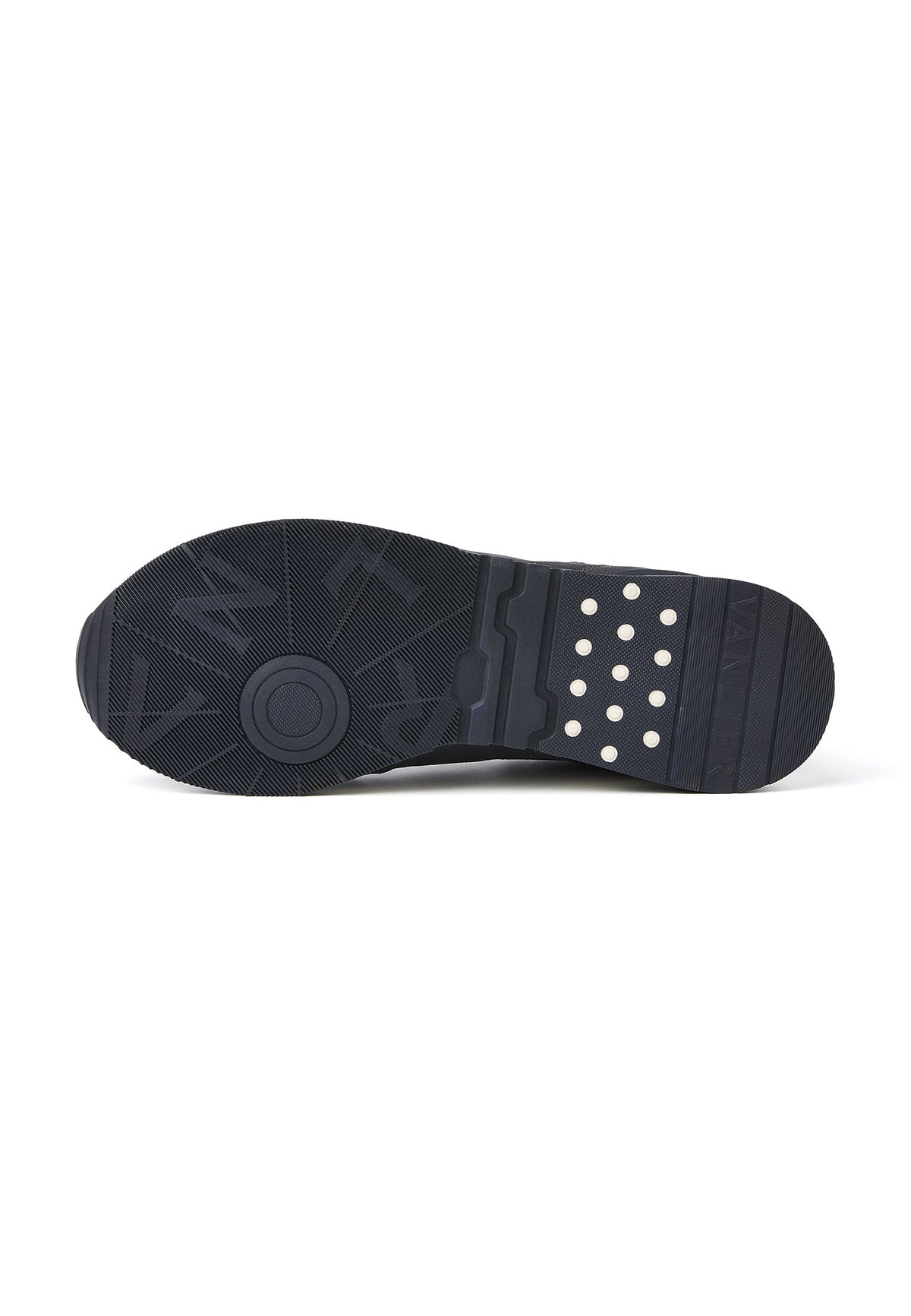 Navy blauw nubuck Romeo sneaker