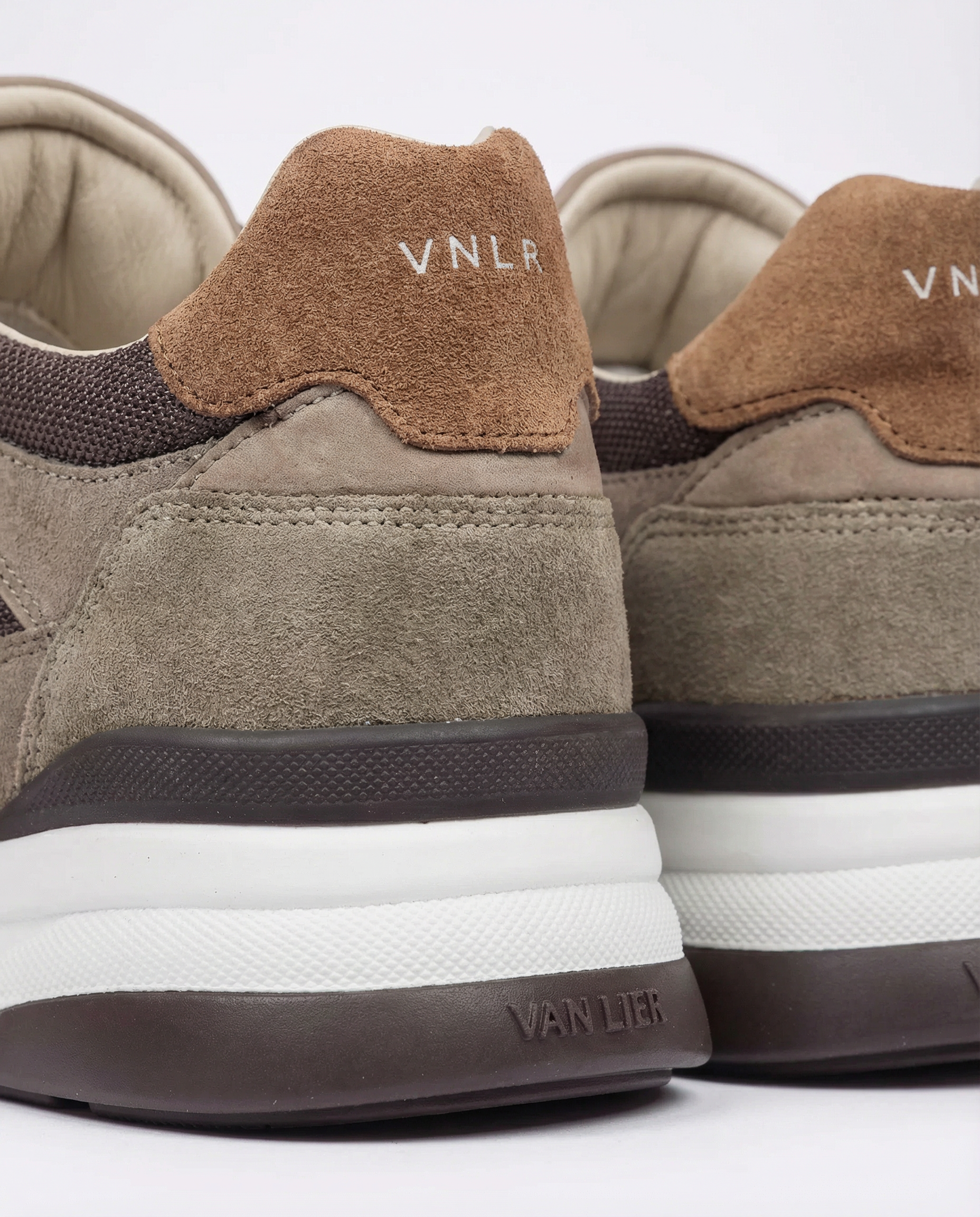 Sneaker Ferro taupe combiné