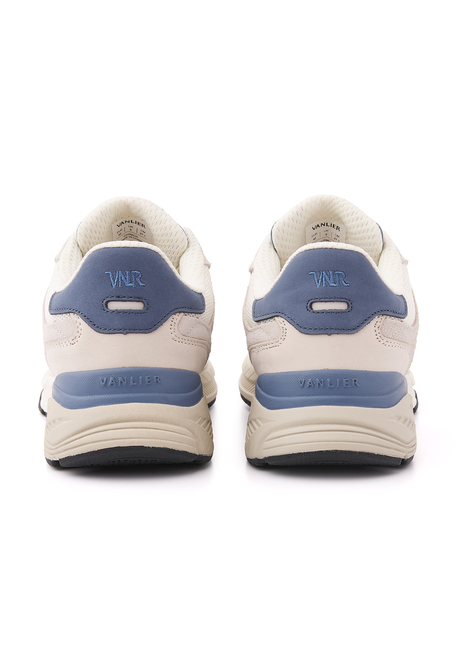 Wit lichtblauw combi Cosmos sneaker