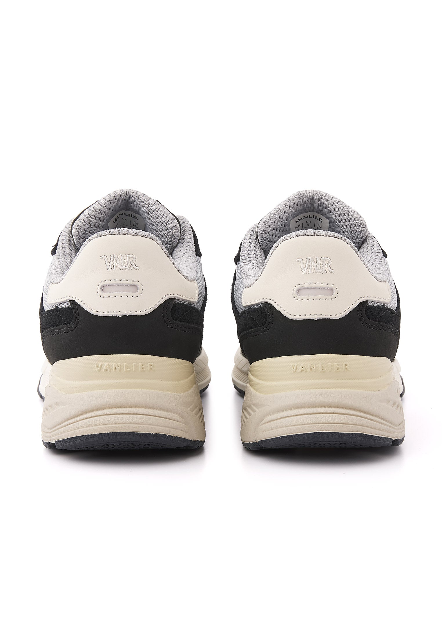 Zwart lichtgrijs combi Cosmos sneaker