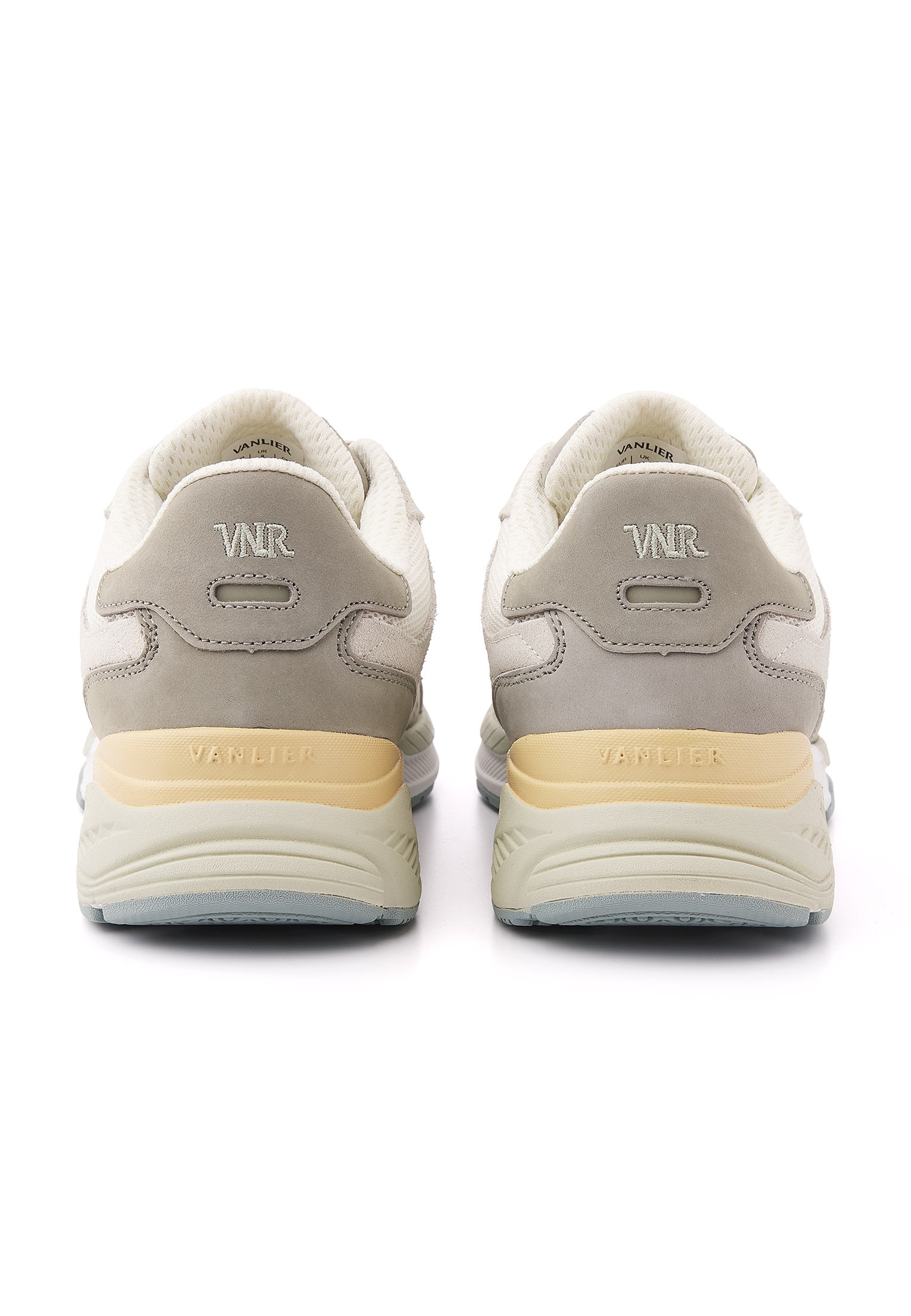 Wit lichtgroen combi Cosmos sneaker
