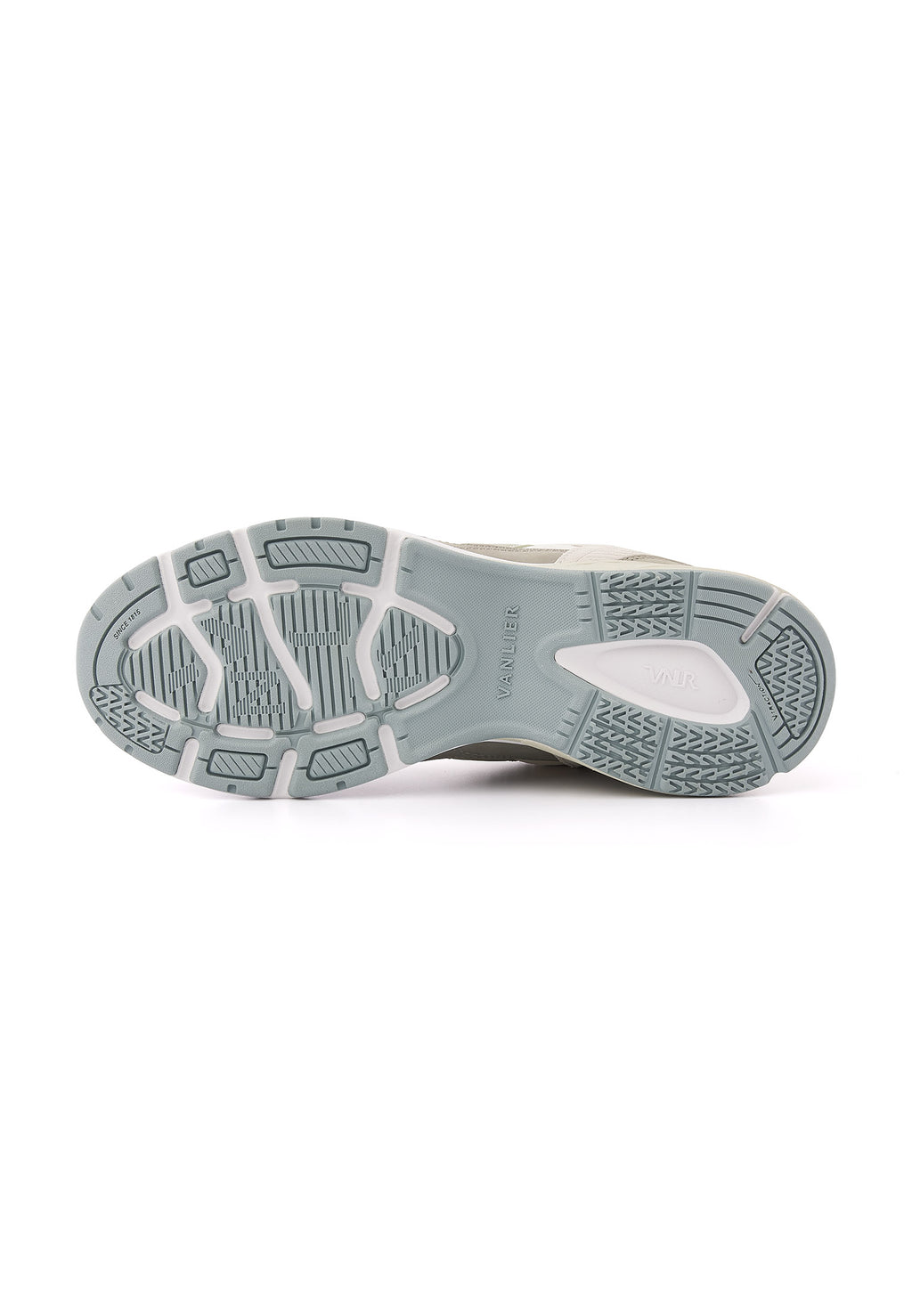 Wit lichtgroen combi Cosmos sneaker