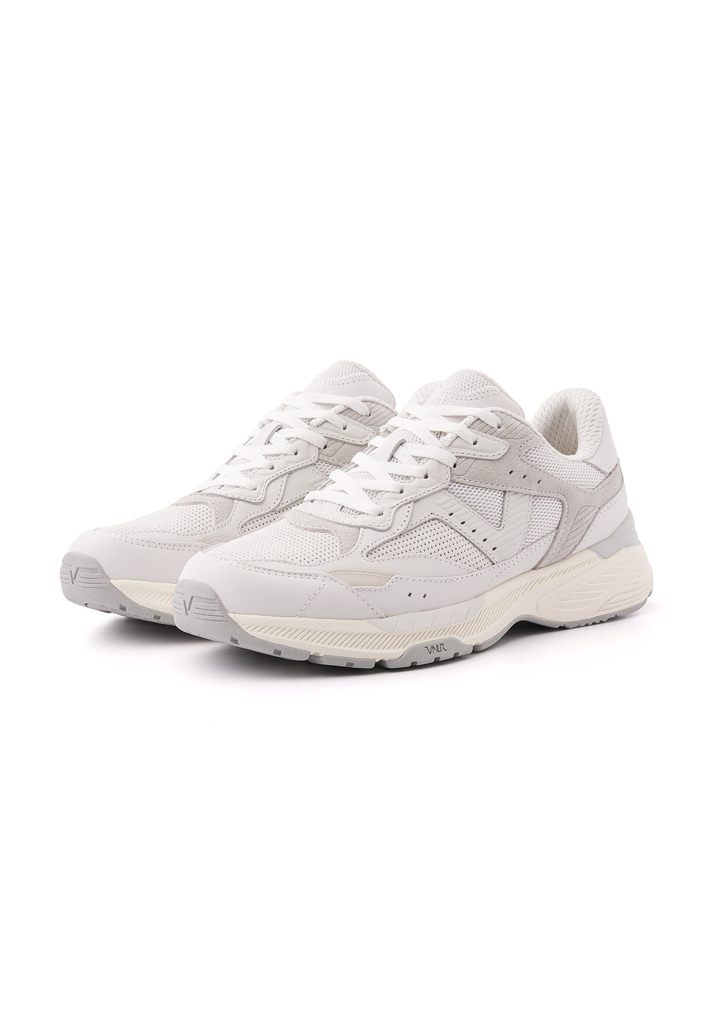 Wit lichtgrijs combi Cosmos sneaker
