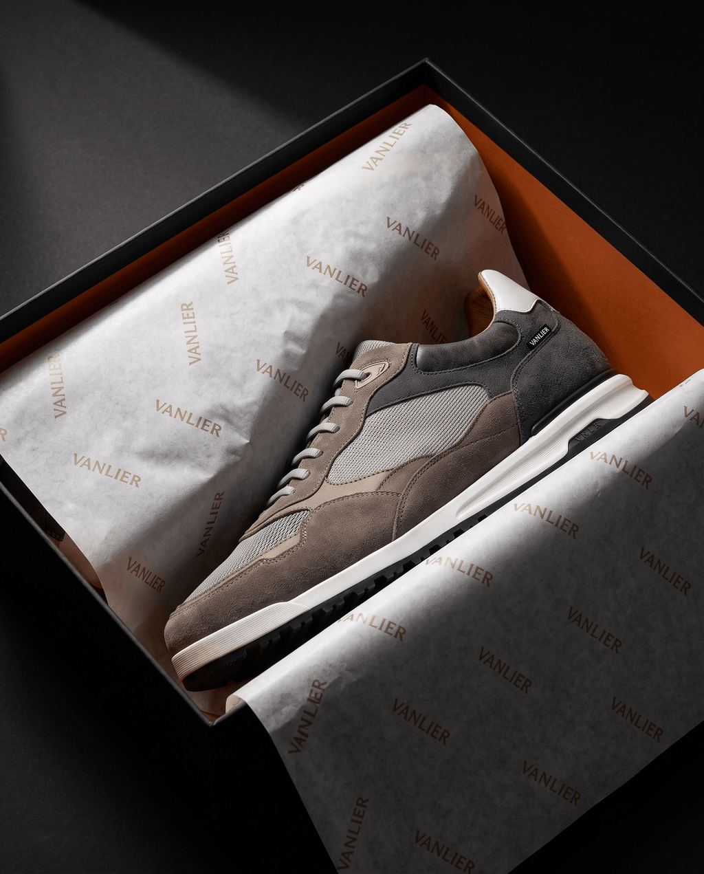 Sneaker Ravello combo taupe clair
