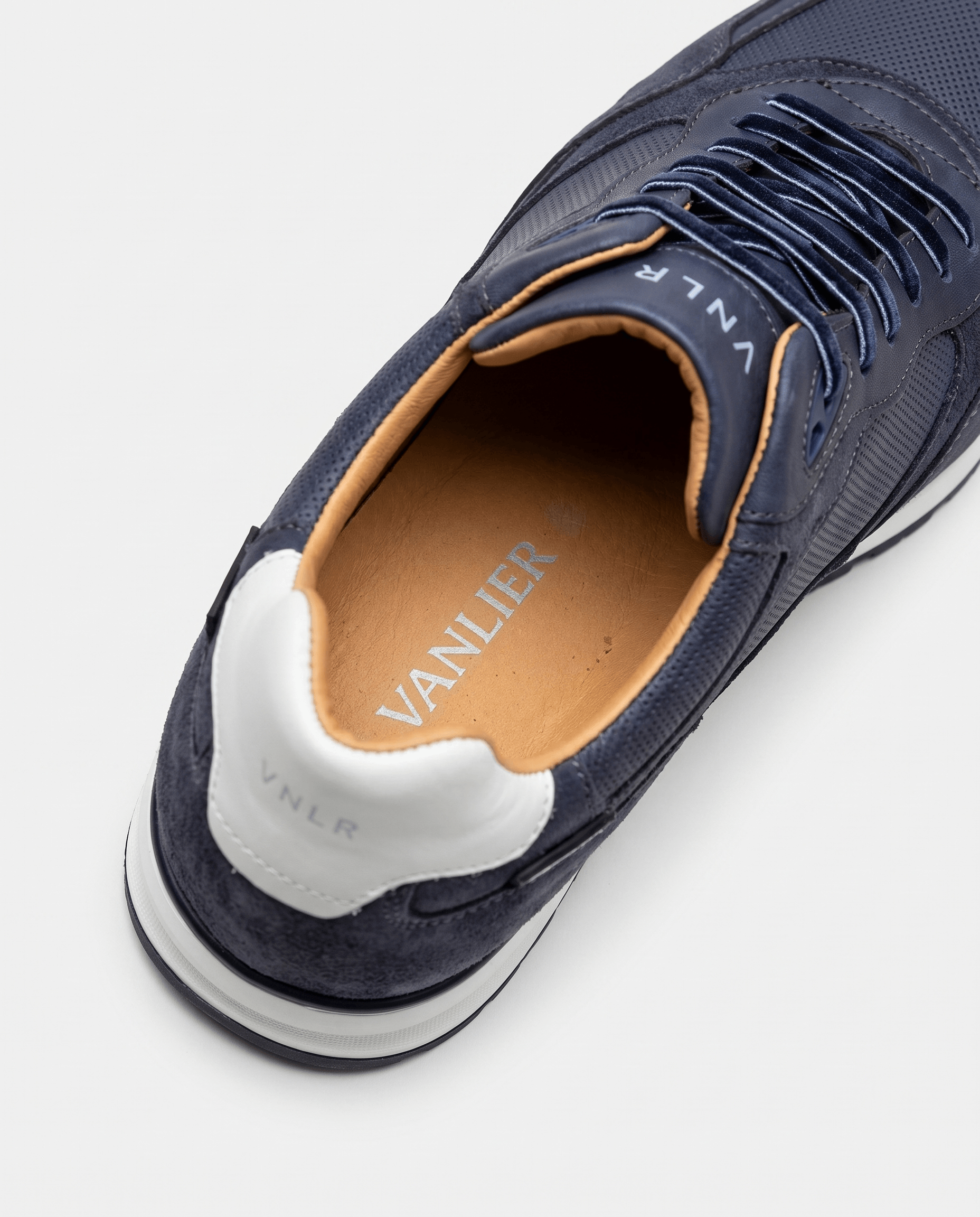 Sneaker Ravello en nubuck marine