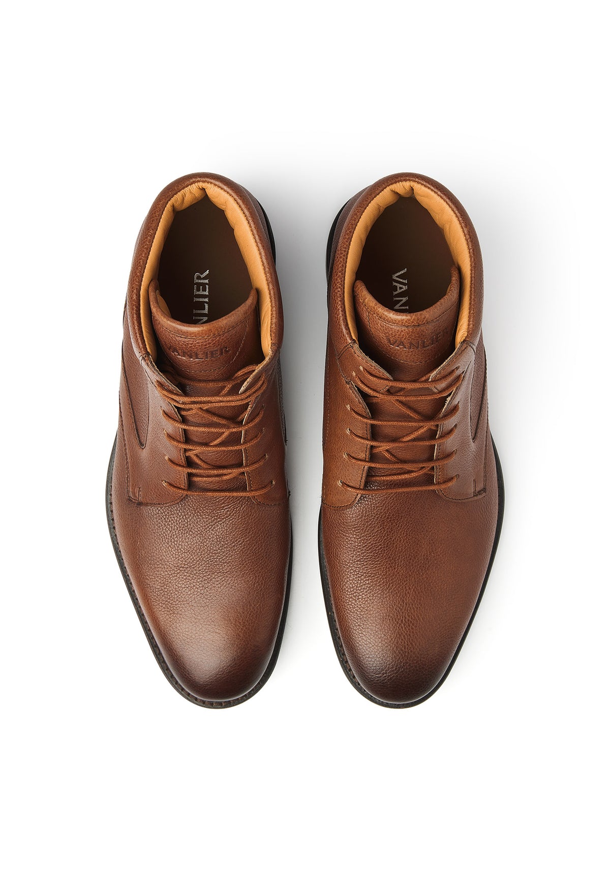 Cognac leren Henry boot