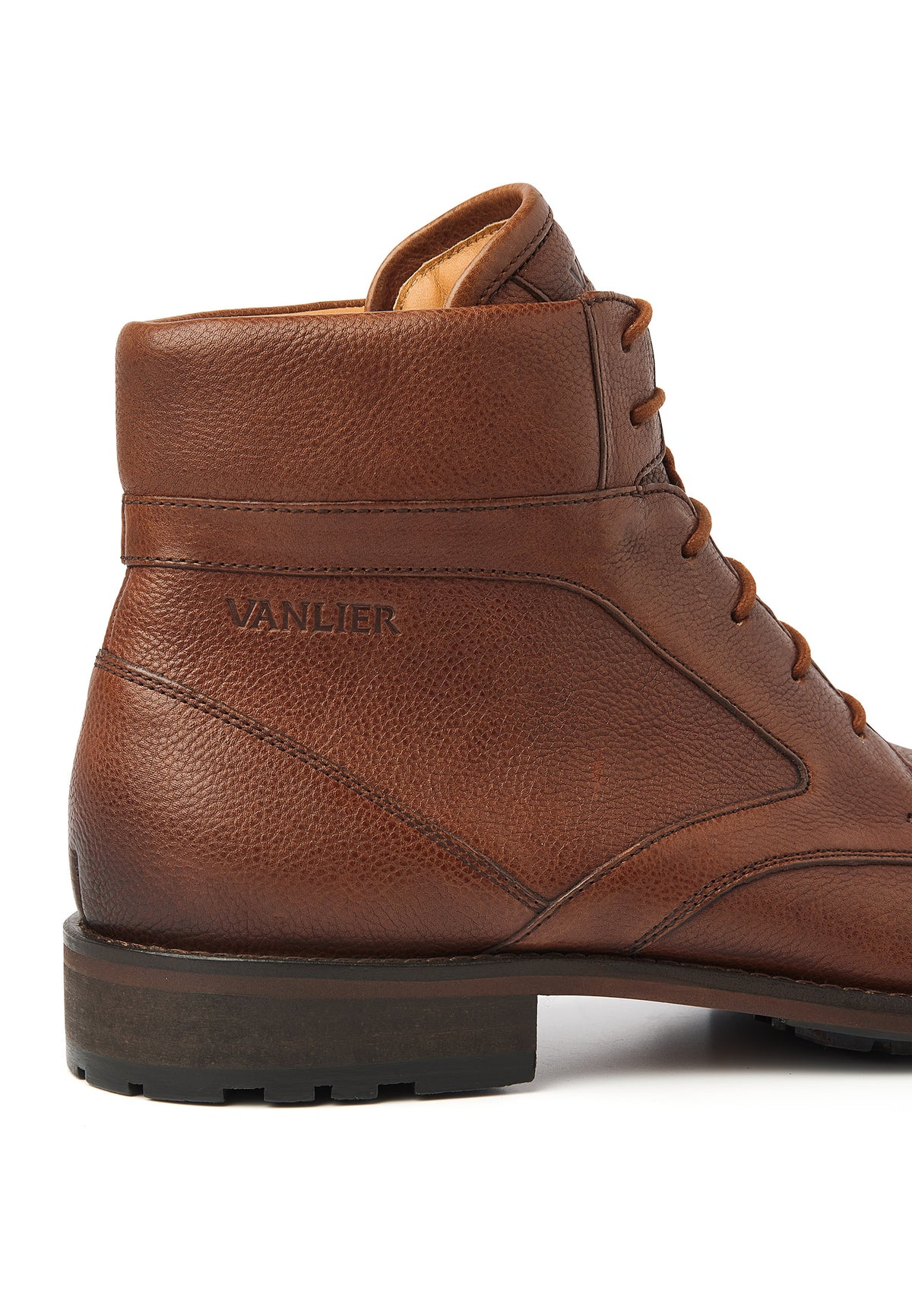 Cognac leren Henry boot