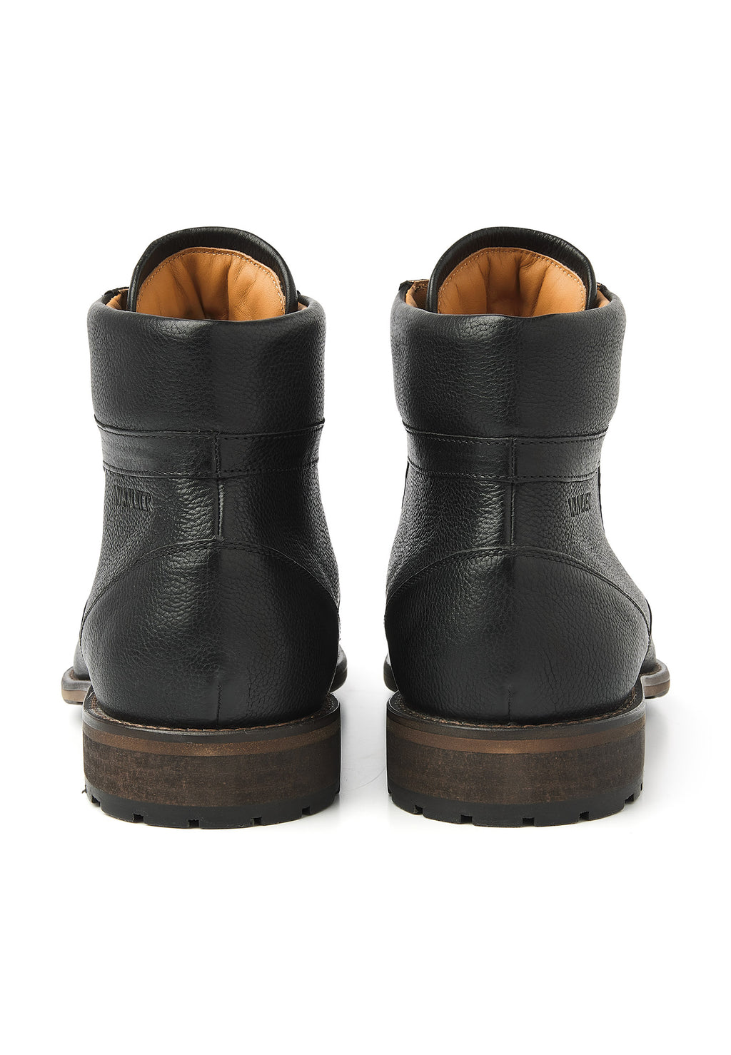 Zwart leren Henry boot