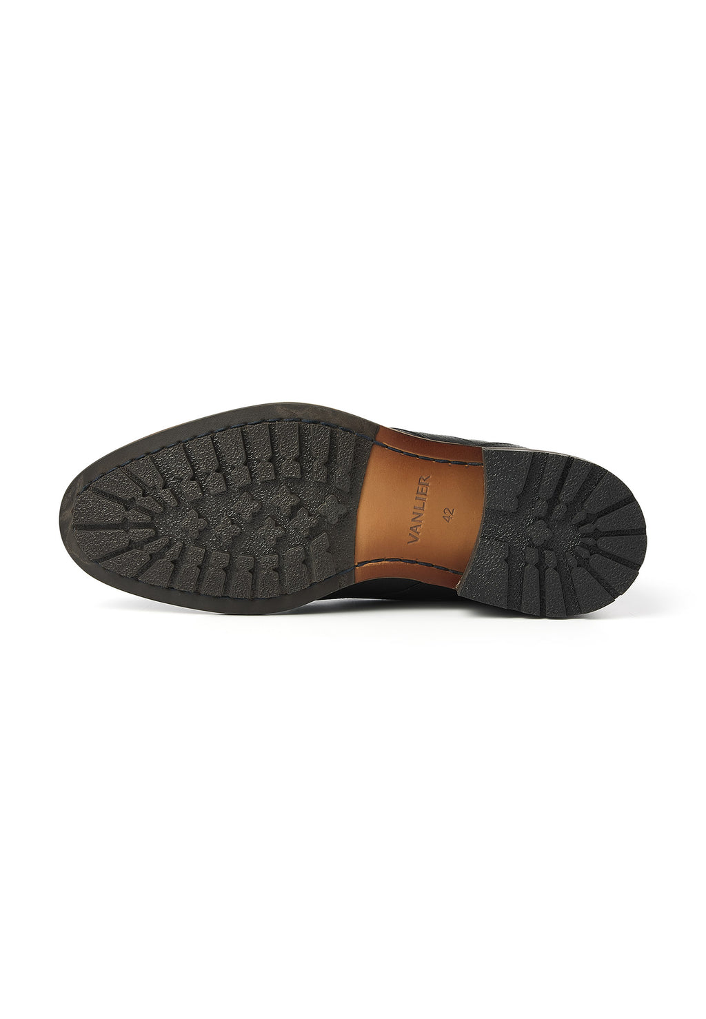 Zwart leren Henry boot