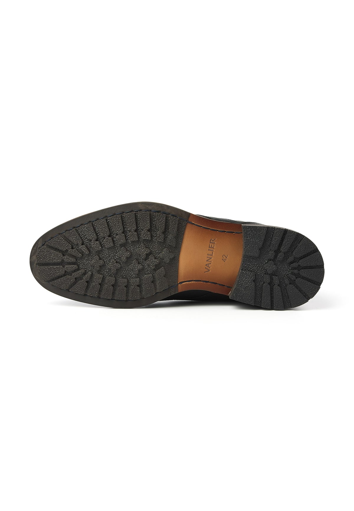Zwart leren Henry boot