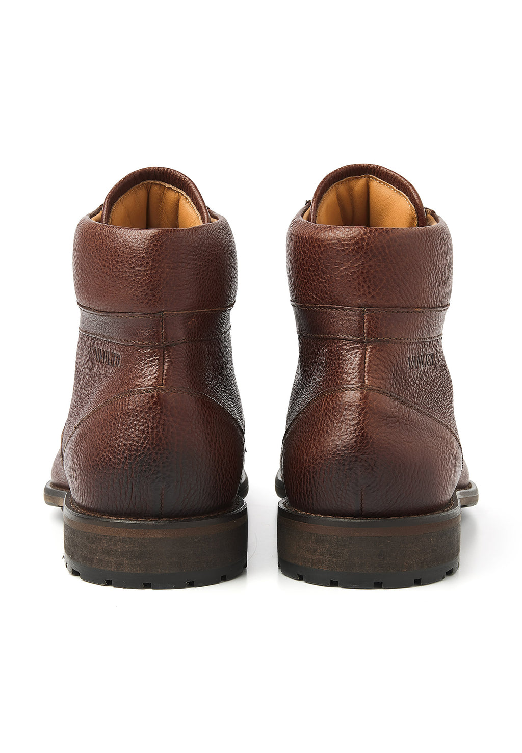 Donkerbruin leren Henry boot