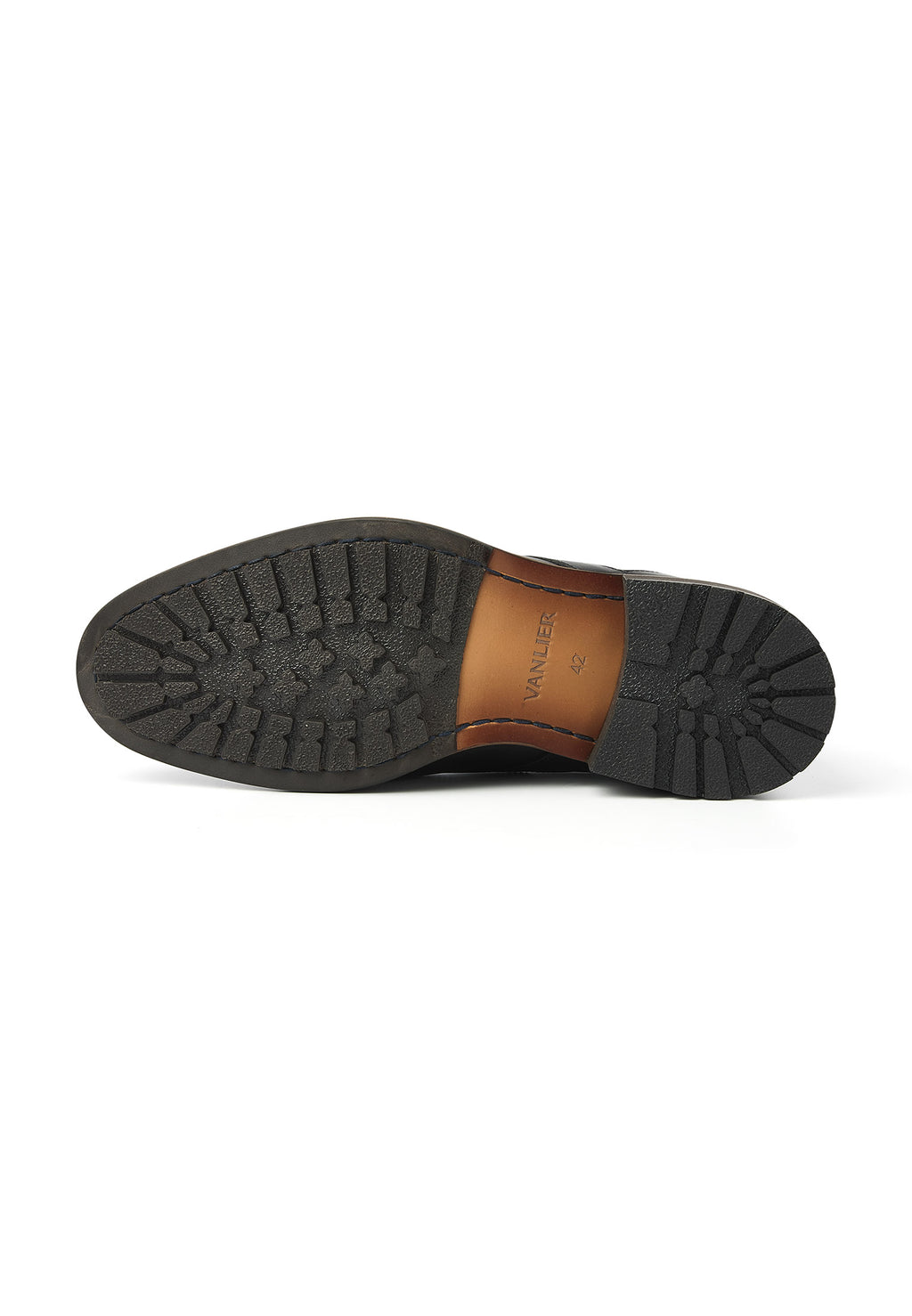 Zwart gladleren Henry boot