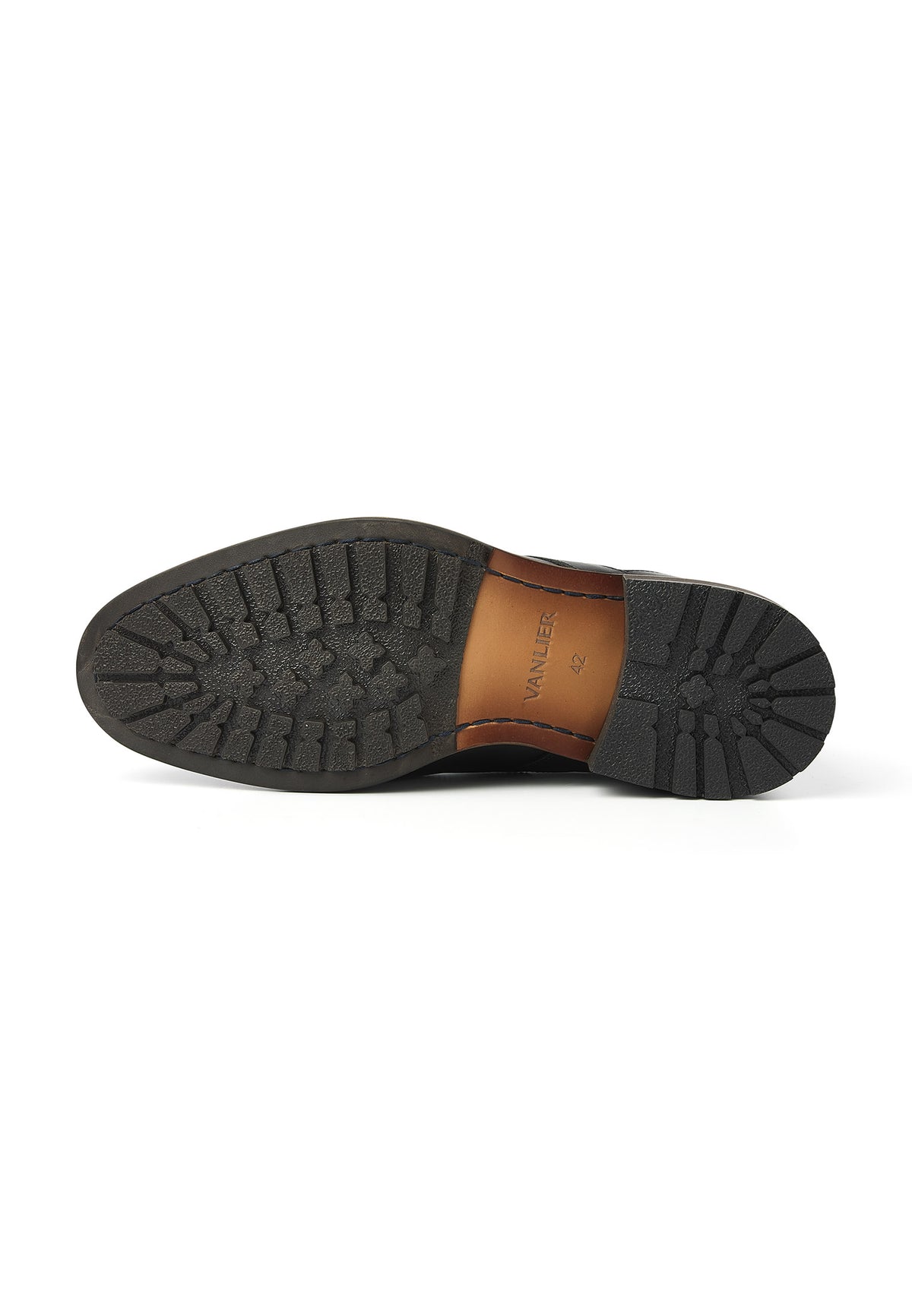 Zwart gladleren Henry boot