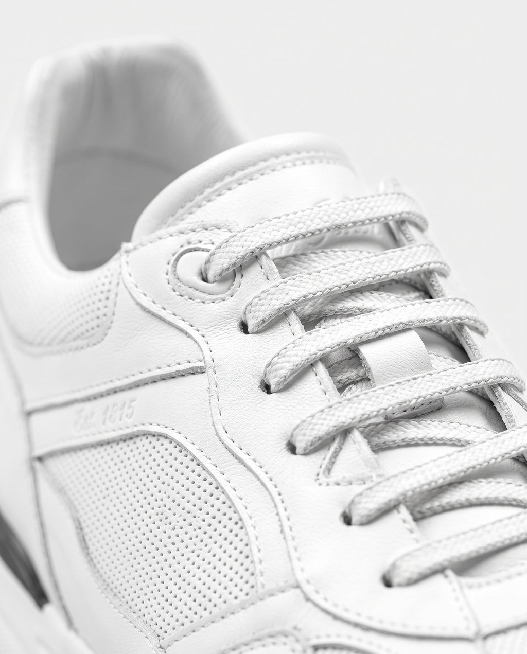 Wit gladleren Ferro sneaker