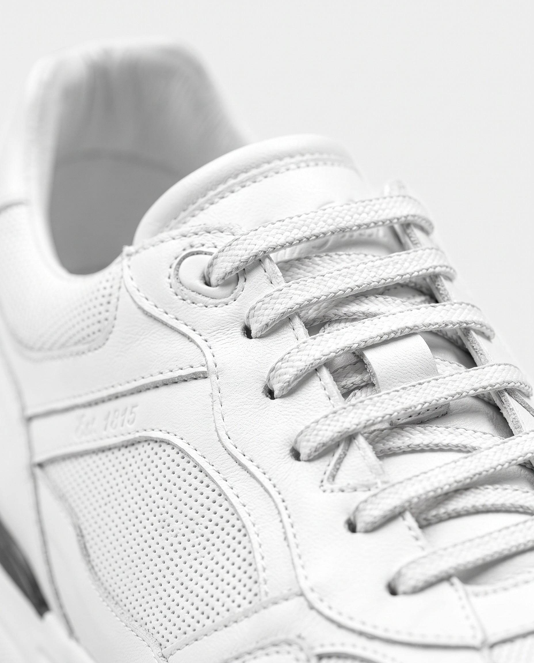 Wit gladleren Ferro sneaker