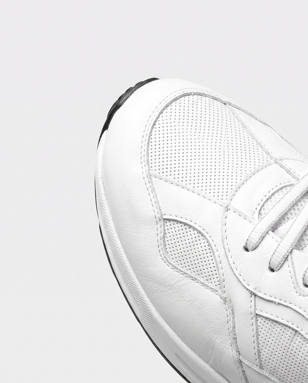 Wit gladleren Ferro sneaker