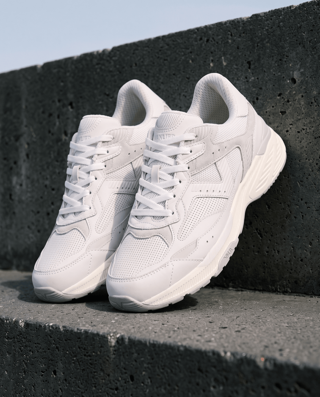 Wit lichtgrijs combi Cosmos sneaker