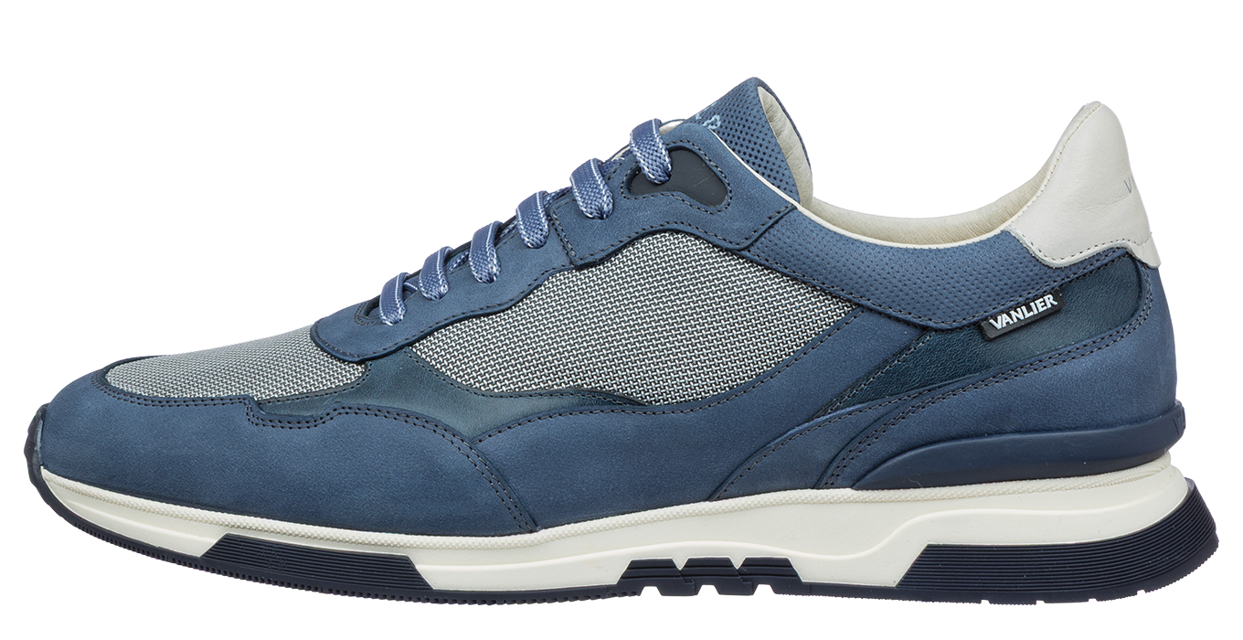 Blauwe herensneaker Romeo