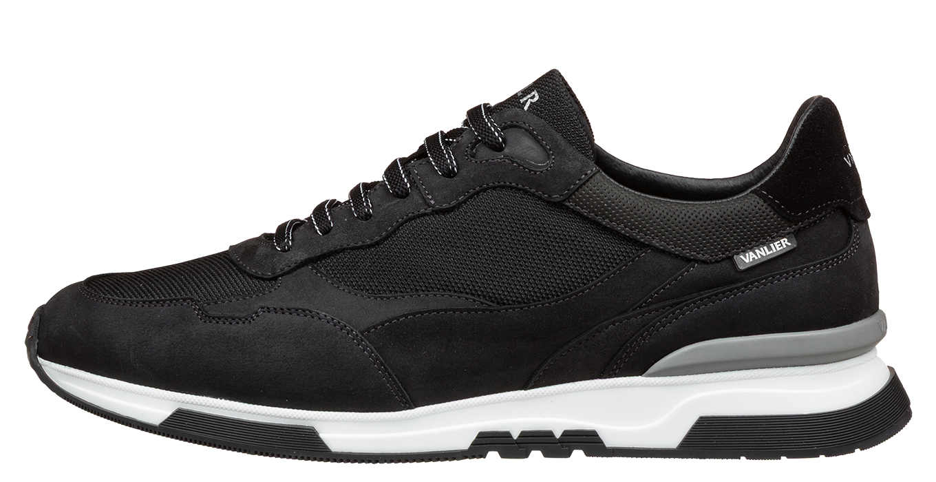 Zwarte herensneaker Romeo