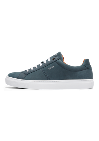 Grijs blauw nubuck Novara sneaker 