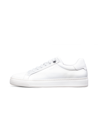 Wit gladleren Barossa sneaker