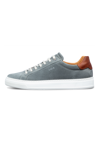 Grijs blauw suède Barossa sneaker