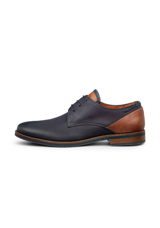Navy nubuck Sabinus veterschoen