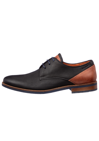 Antraciet grijs nubuck Sabinus veterschoen