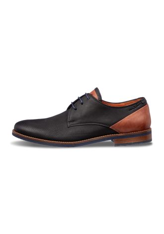 Antraciet grijs nubuck Sabinus veterschoen