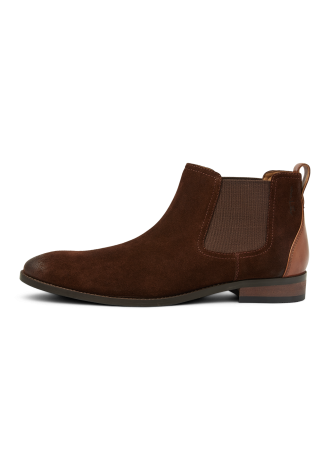 T-moro bruin suède Vienna chelsea boot