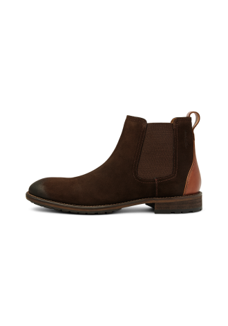 T-moro bruin suède Montana chelsea boot 