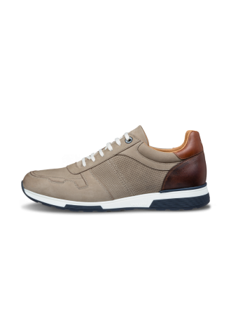 Taupe nubuck Positano sneaker