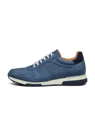 Blauw nubuck Positano sneaker